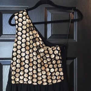 Rachel Roy one shoulder dress